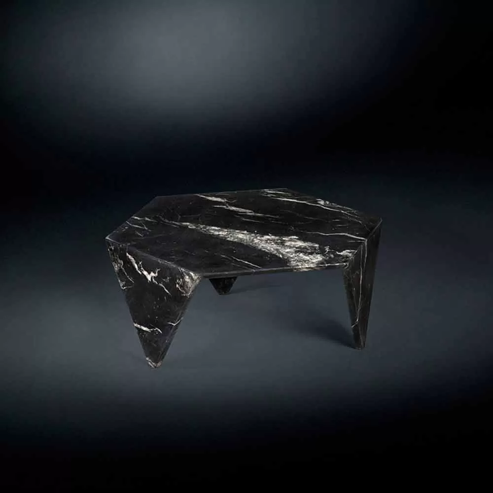 Marble Coffee Table Ruche, Modern Design - Image 5