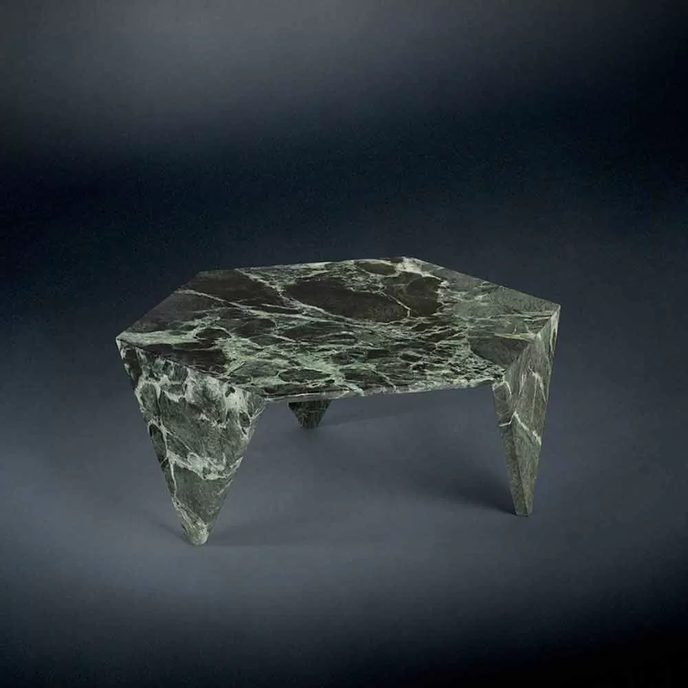 Marble Coffee Table Ruche, Modern Design - Image 7