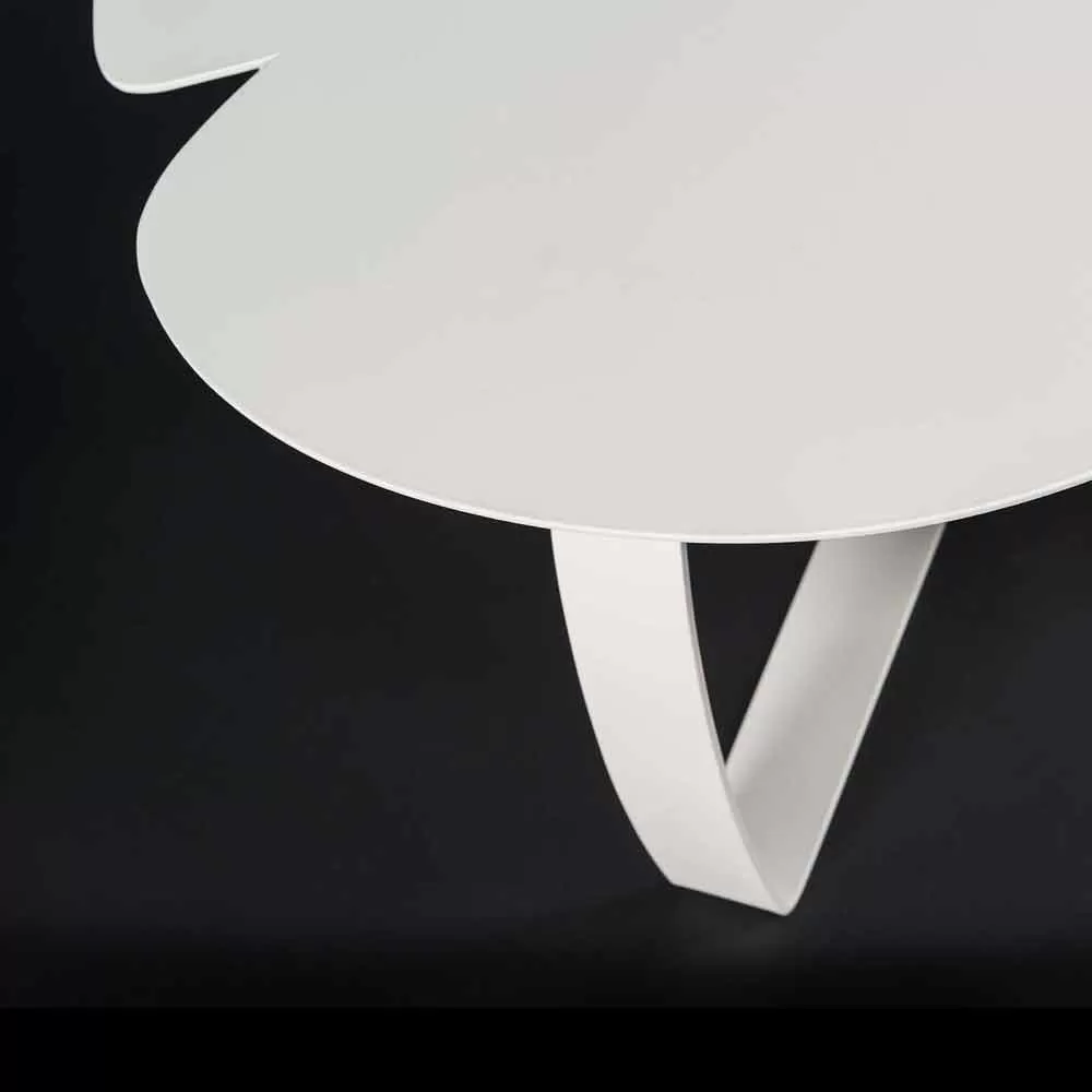 Flower-shaped Laser Cut Coffee Table Andy, Modern Design - Image 2