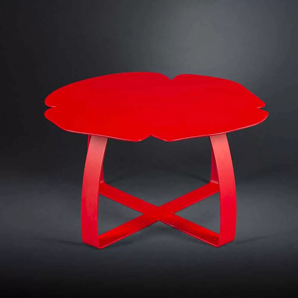 Flower-shaped Laser Cut Coffee Table Andy, Modern Design - Image 11