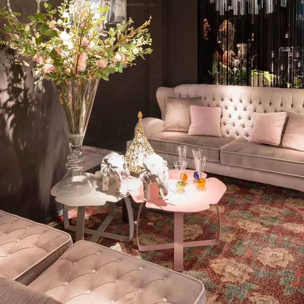 Flower-shaped Laser Cut Coffee Table Andy, Modern Design - Image 13