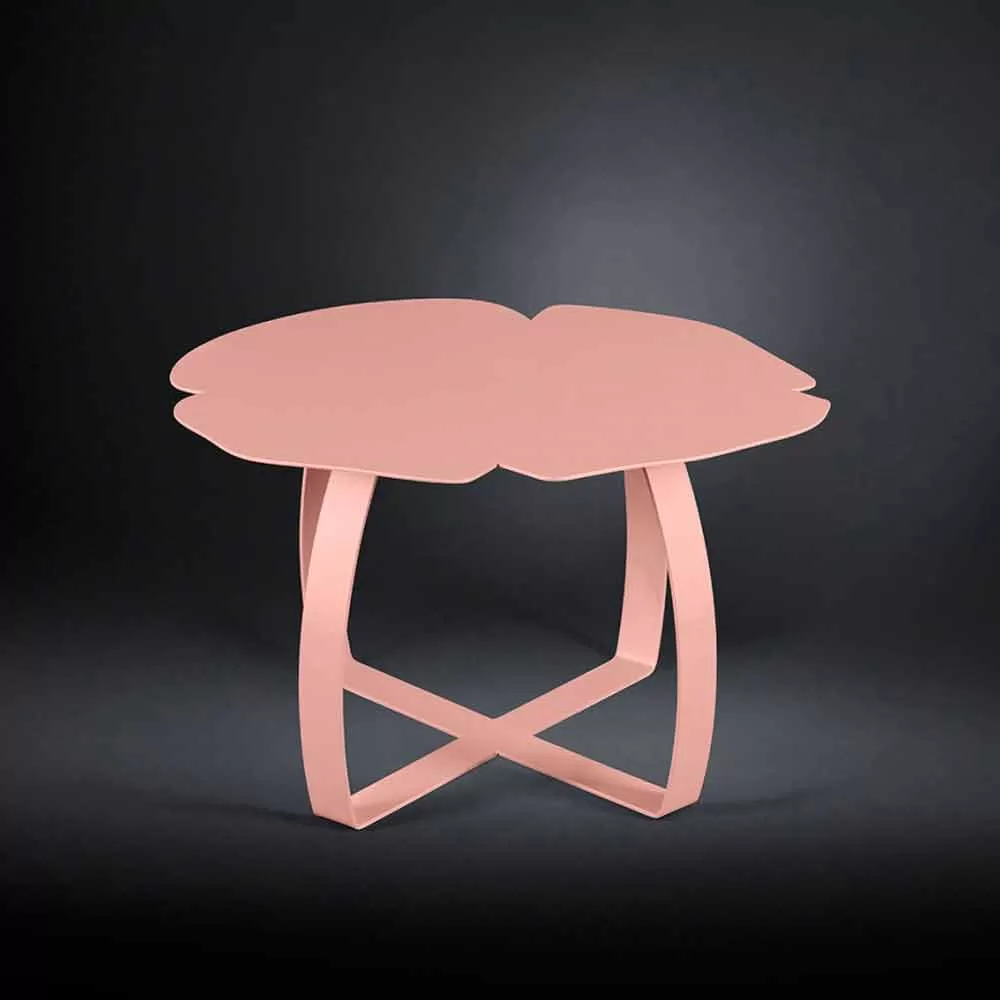 Flower-shaped Laser Cut Coffee Table Andy, Modern Design - Image 6