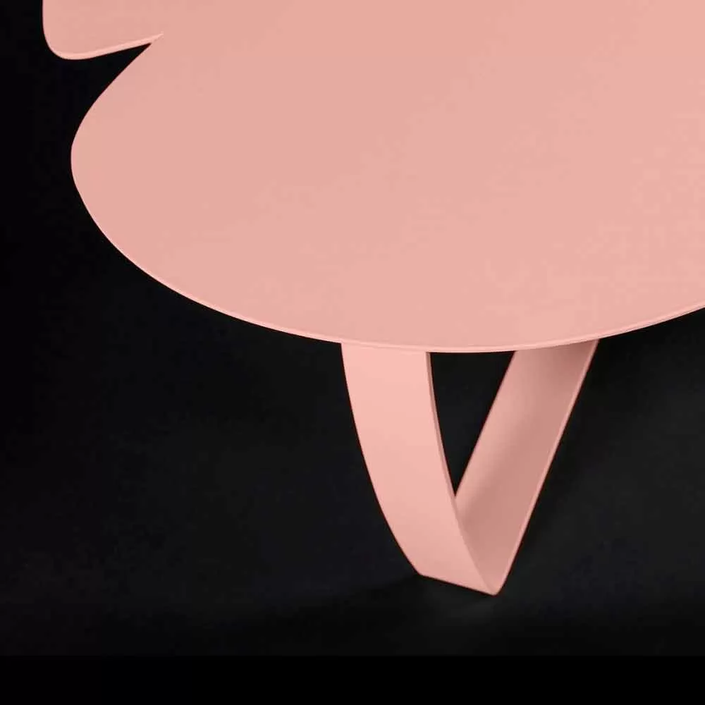 Flower-shaped Laser Cut Coffee Table Andy, Modern Design - Image 7