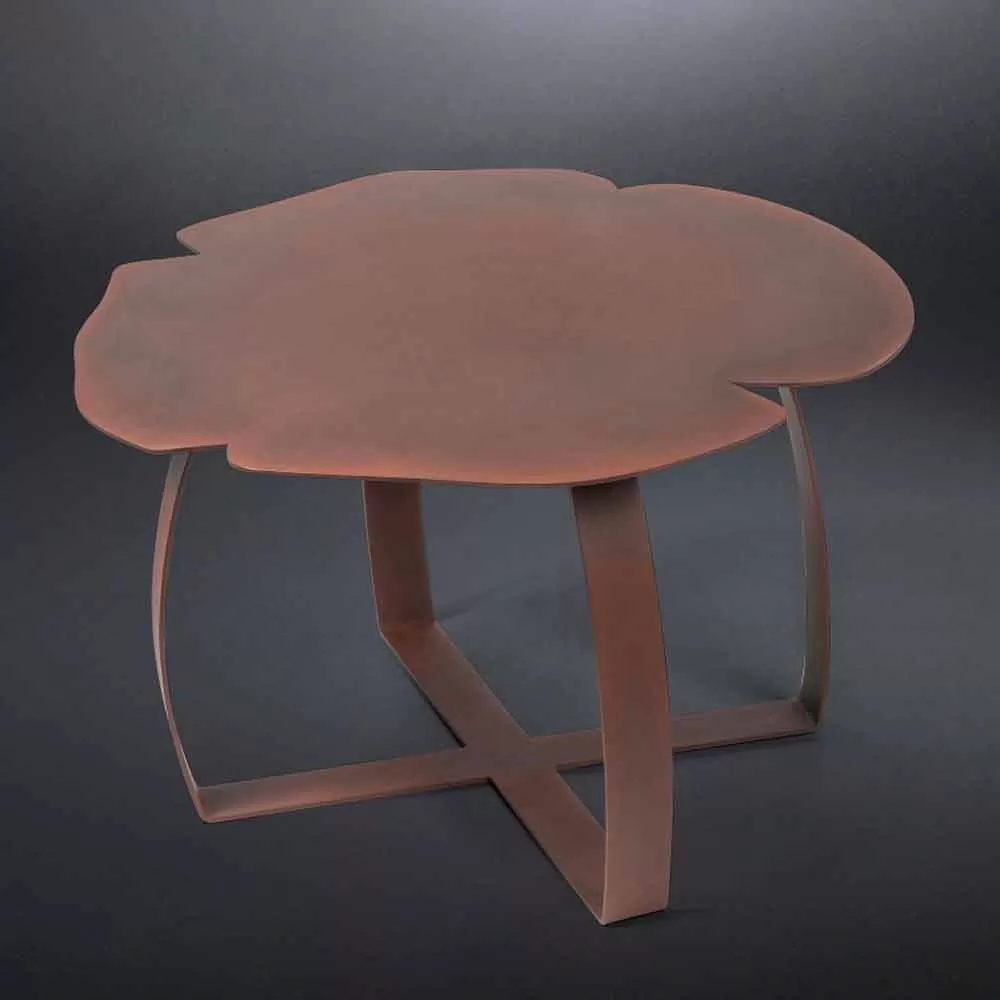 Flower-shaped Laser Cut Coffee Table Andy, Modern Design - Image 8
