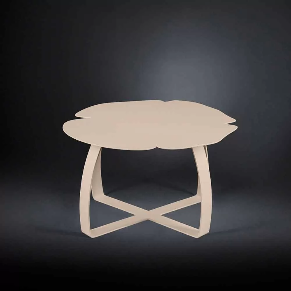 Flower-shaped Laser Cut Coffee Table Andy, Modern Design - Image 9