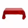 Red Plexiglass Coffee Table With A Modern Design Asia, Made In Italy
