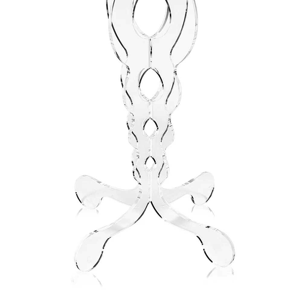 Round Coffee Table In Transparent Plexiglass 2 Dimensions - Phosphorus - Image 4