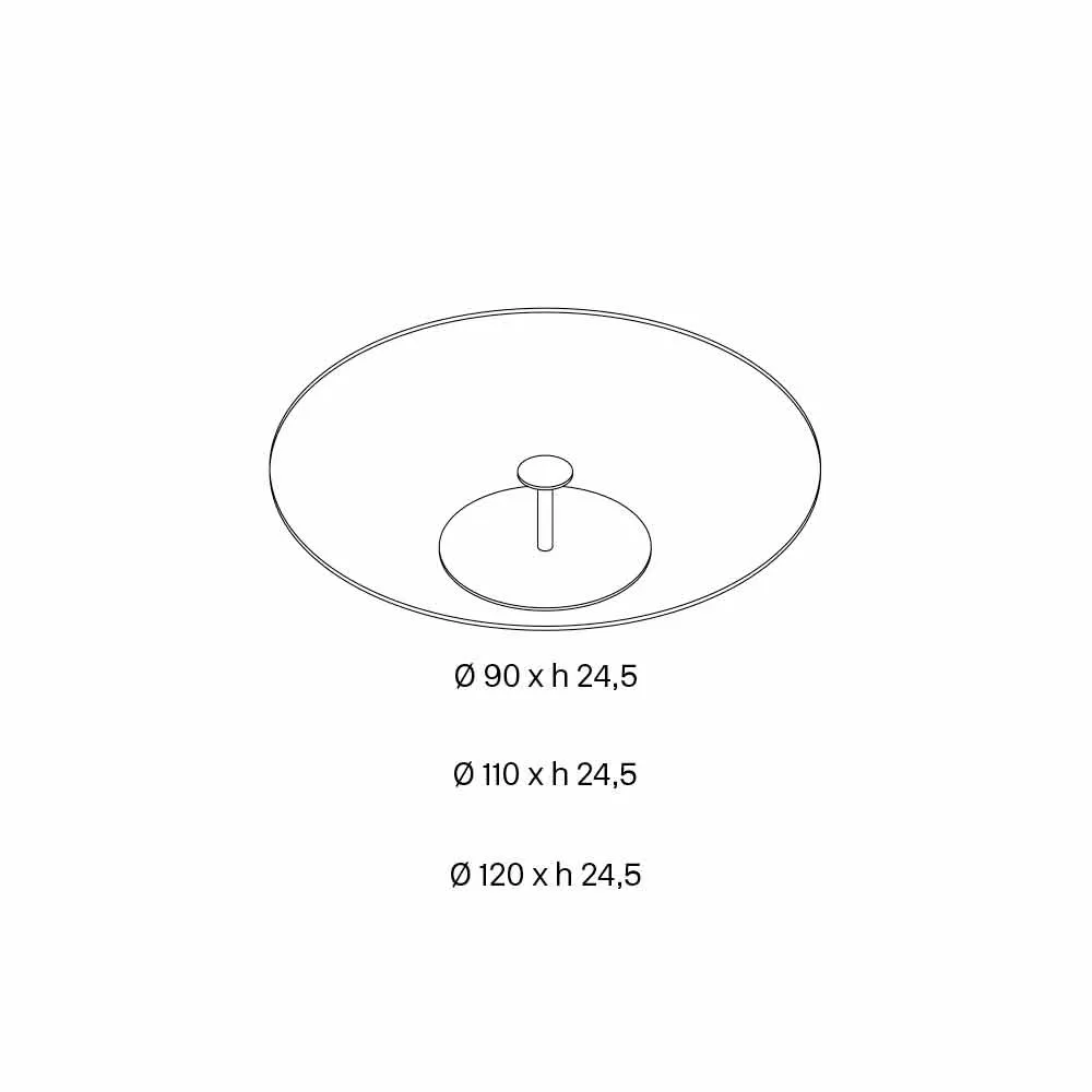 Round Coffee Table In Extra-clear Glass, Luxury Made In Italy - Giovannino - Image 6