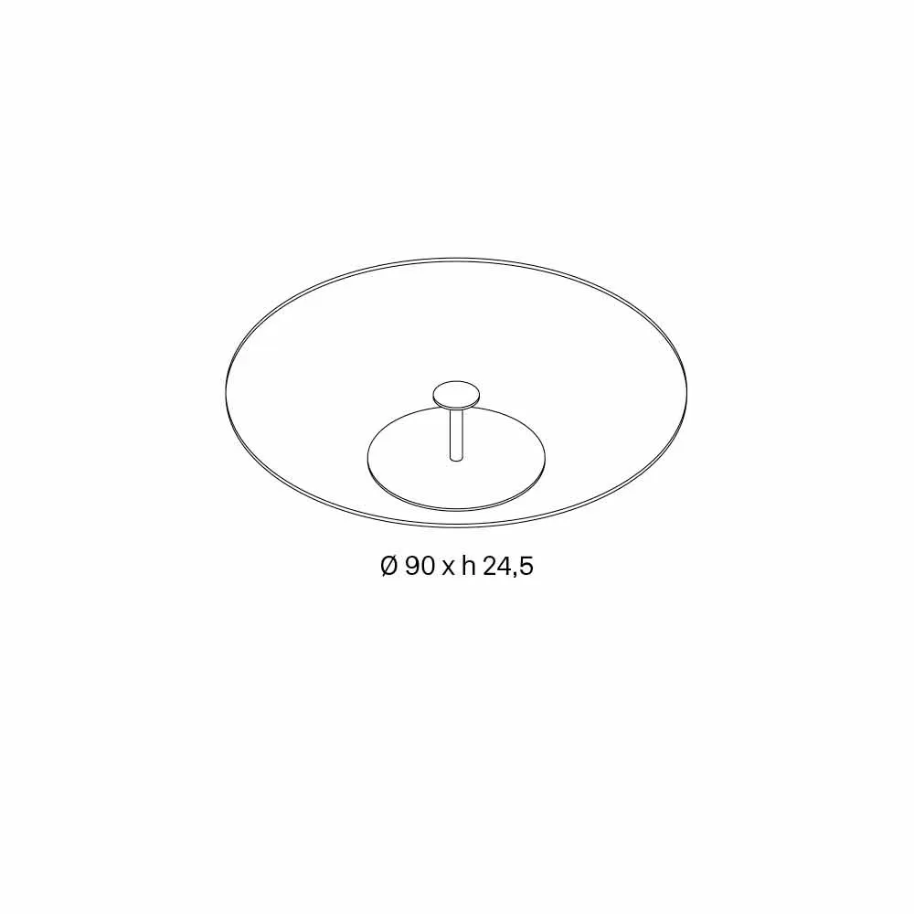 Round Coffee Table In Extra-clear Glass, Luxury Made In Italy - Giovannino - Image 3