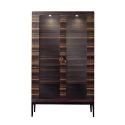 Grilli Zarafa Design Solid Wood Cabinet With 2 Doors Made In Italy