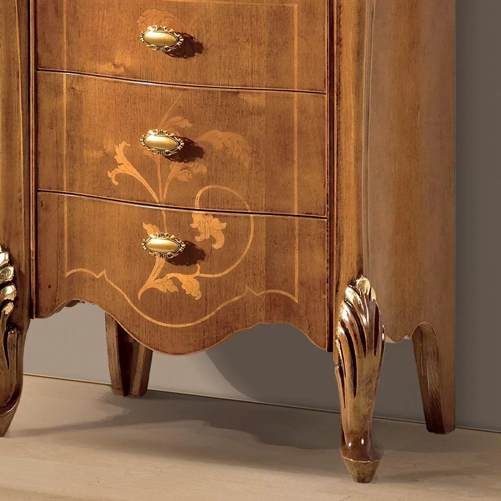 Living Room Showcase With 1 Glass Door And 3 Drawers Made In Italy - London - Image 4